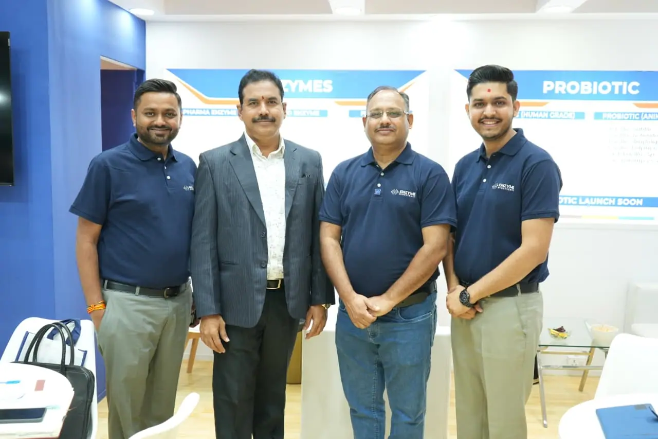 Enzyme Bioscience team at Vitafoods India 2026