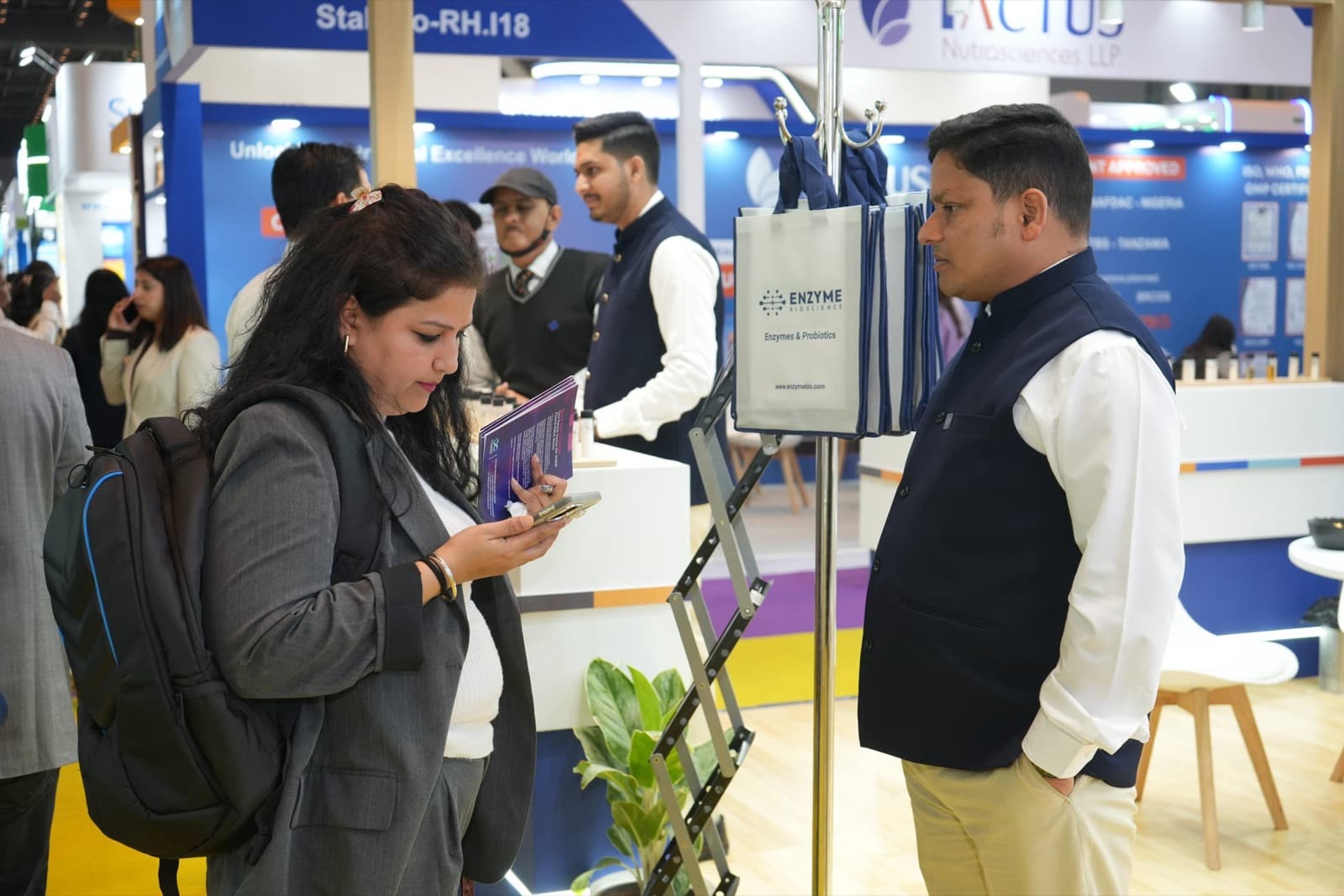 Enzyme Bioscience at an international exhibition — photo 11